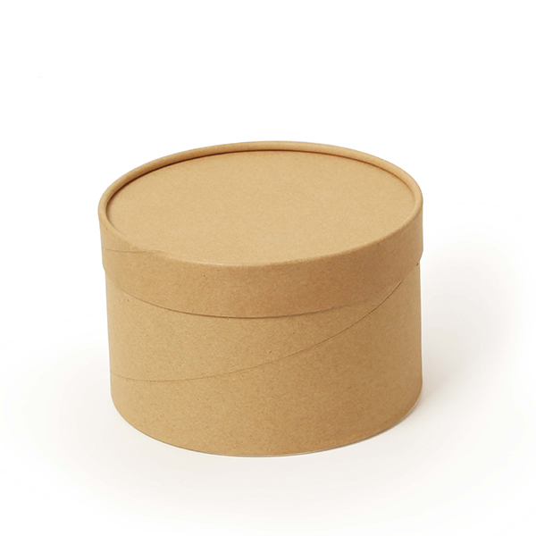 Custom Printed Creative Round Kraft Paper Tube Packaging For Food Packaging