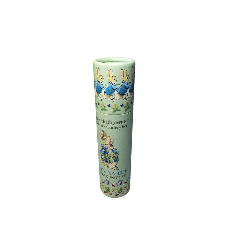 Custom Cylinder Paper Tube for CBD Oil Packaging Premium Eco Friendly Round Gift Box Recycled 3-piece Telescoping Tube