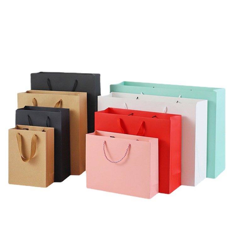 Custom Luxury Gift Paper Bags With Logo Print or Spot UV, Foil stamping, Embossing, Debossing, etc