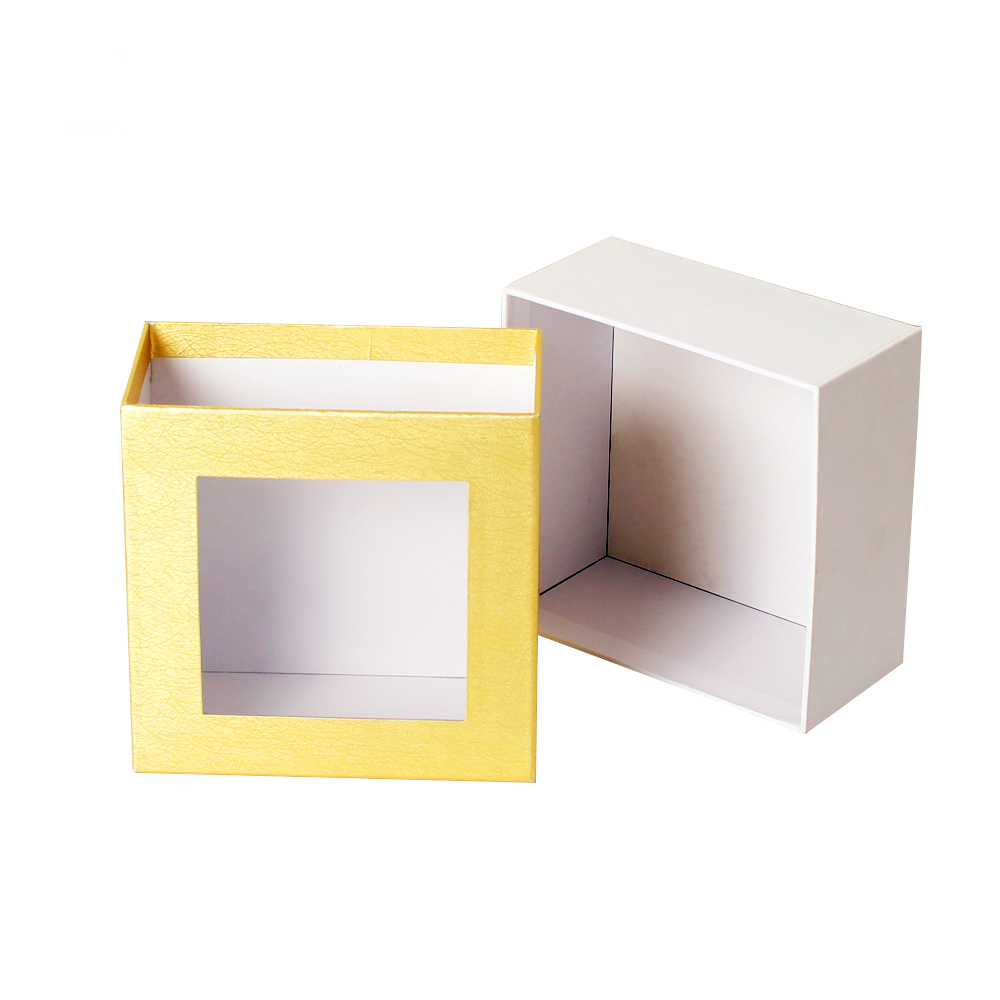 Wholesale handmade jewelry box CMYK printing sliding gift box recycled packaging with drawer