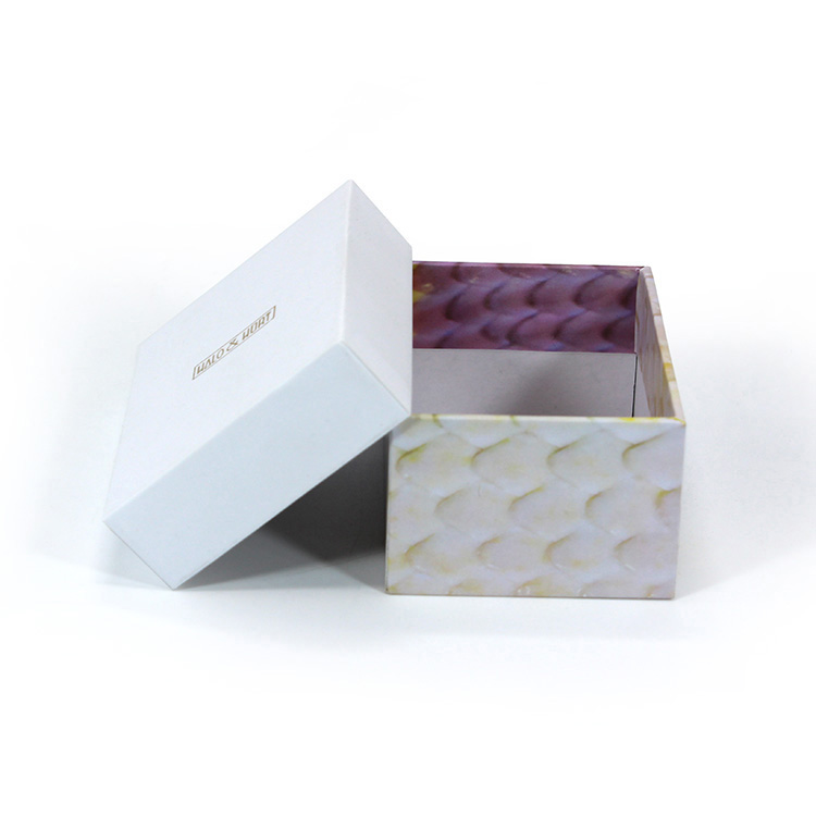 Custom Shape Lid And Base Rigid Gift Paper Box Packaging Paper Box