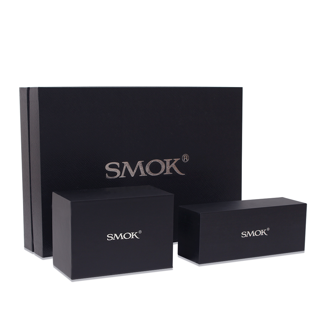 Wholesale customized logo handmade luxury smart electronics packaging e-cigarette packaging gift box with separate lid