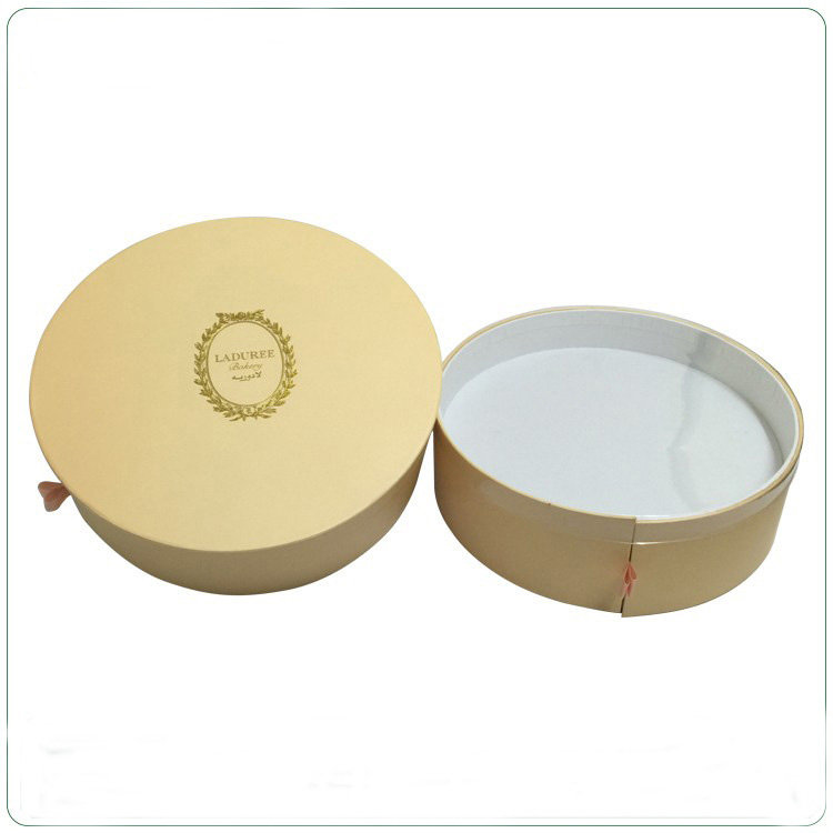 Food Grade Customized Size Cardboard Round Paper Tube Packaging For Chocolate/Macaron/Sweets/Candy/Cookie/Biscuit