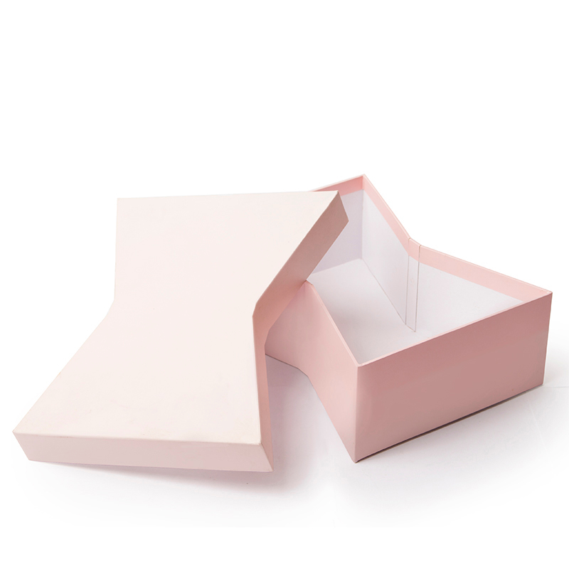 Custom Top and Bottom Lid & Base Special Shape Hexagonal Cardboard Paper Storage Boxes